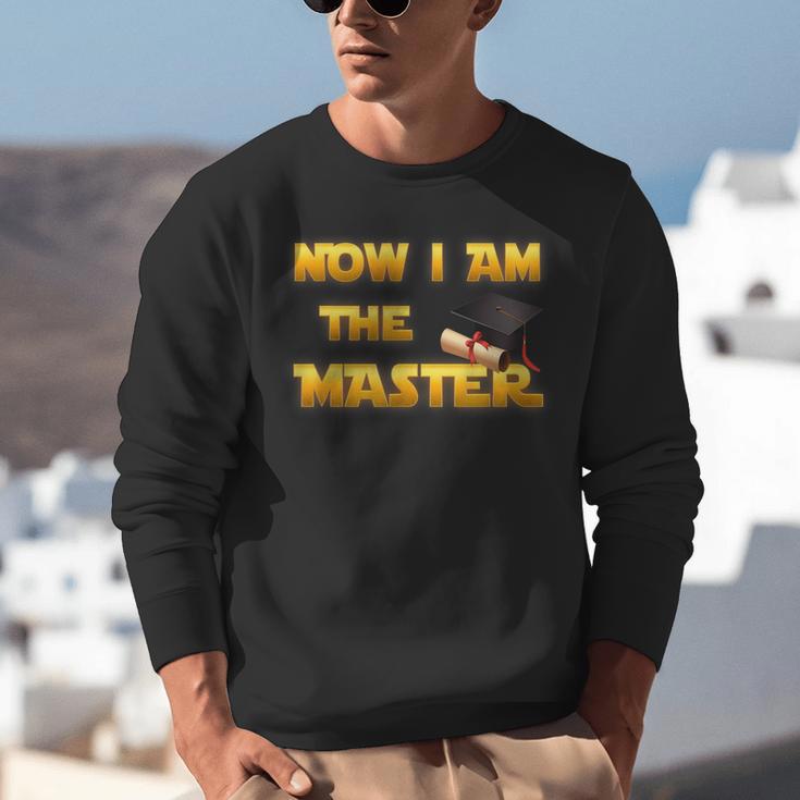 Now I Am The Master Shirt Graduation MBA Masters Tee Unisex Sweatshirt
