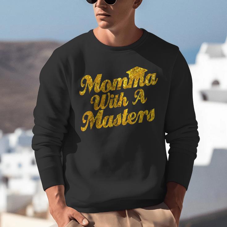 Masters Degree Graduation For Mom Wife Social Work MBA Unisex Sweatshirt