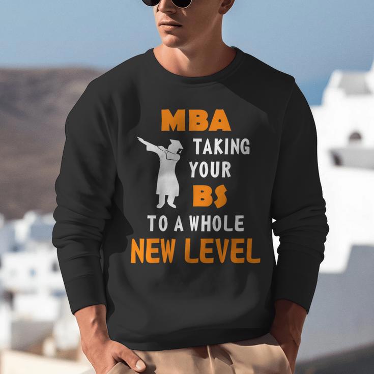 Masters Degree Graduation Shirt For MBA Grad Student Unisex Sweatshirt