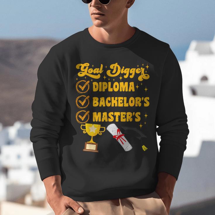 Master's Thesis Passed Goal Digger Master's Graduation Unisex Sweatshirt
