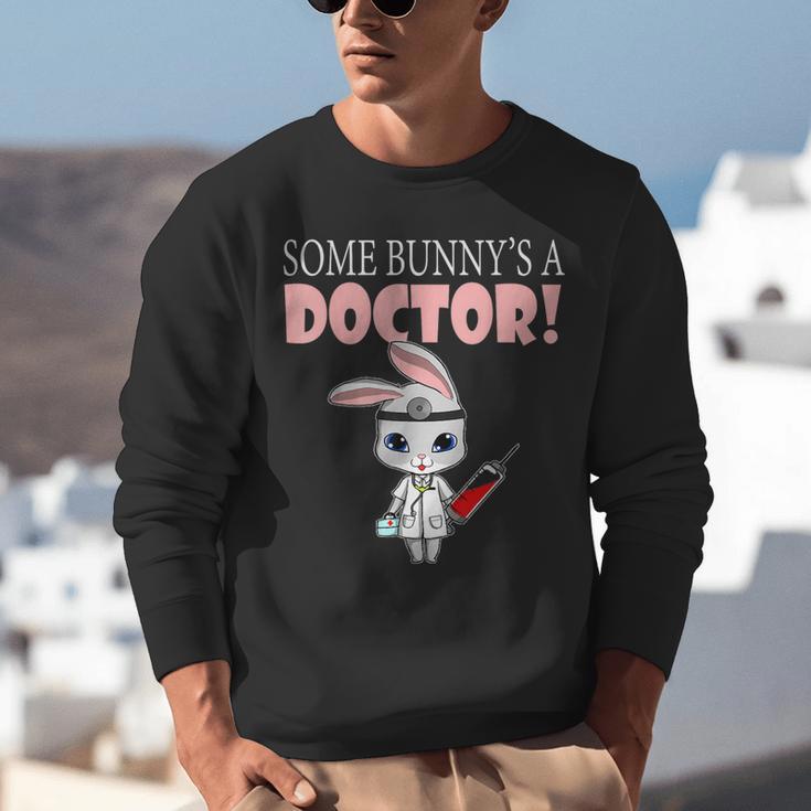 Med School Graduation Bunny Medical New Doctor Unisex Sweatshirt