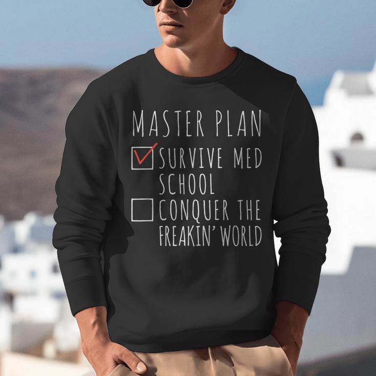Med School Student Future Doctor Graduation Unisex Sweatshirt