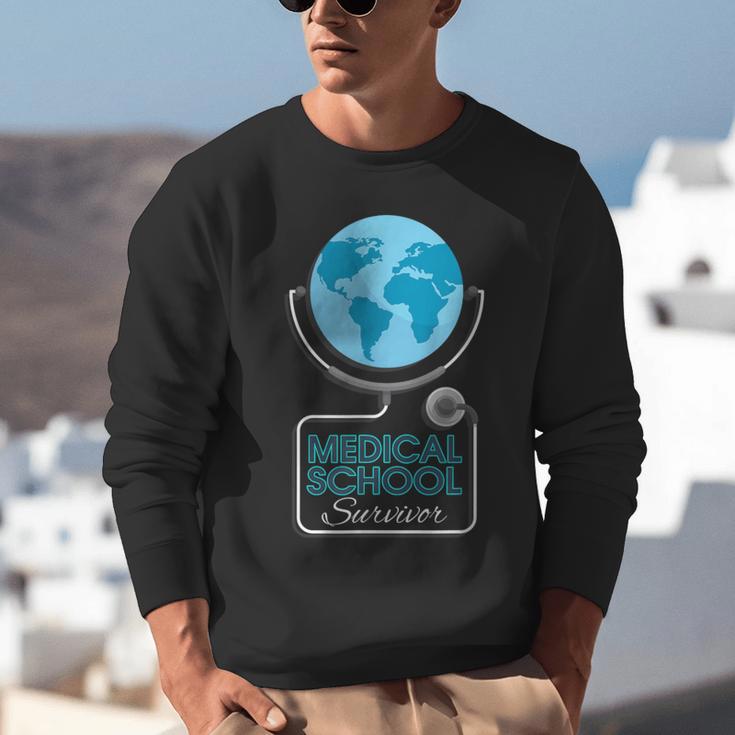 Medical School Survivor Med Graduation Unisex Sweatshirt