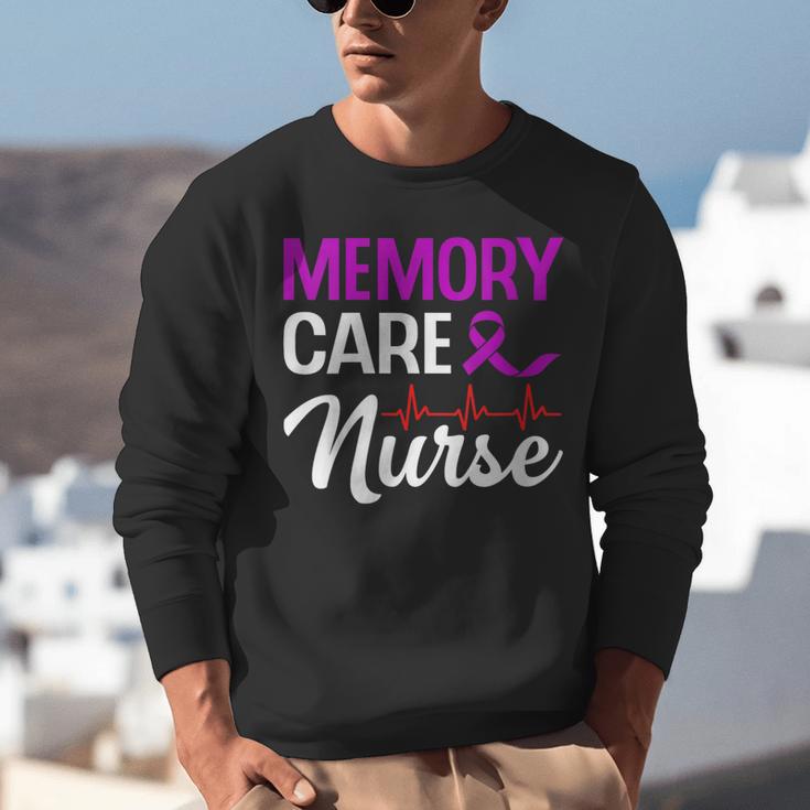 Memory Care Nurse Medical Assistant RN Student Unisex Sweatshirt