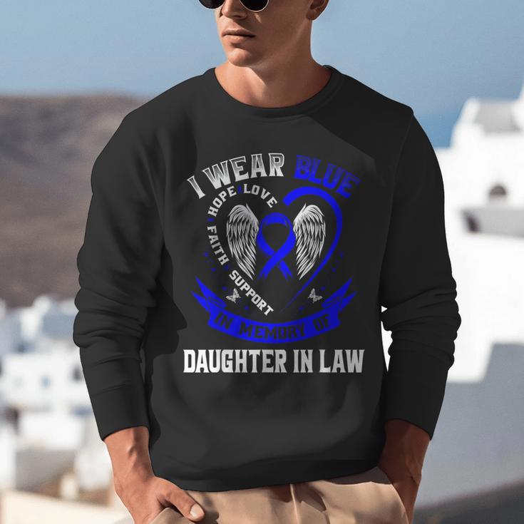 In Memory Of Daughter In Law Colon Cancer Awareness Shirts Unisex Sweatshirt