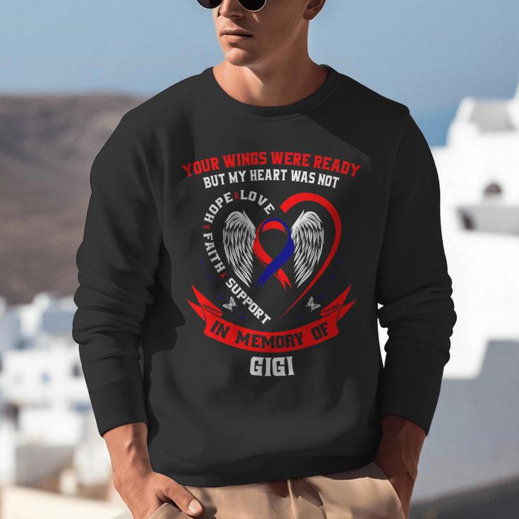 In Memory Of Gigi CHD Heart Disease Awareness Memorial Unisex Sweatshirt In Memory Of Gigi CHD Heart Disease Awareness Memorial Unisex Sweatshirt