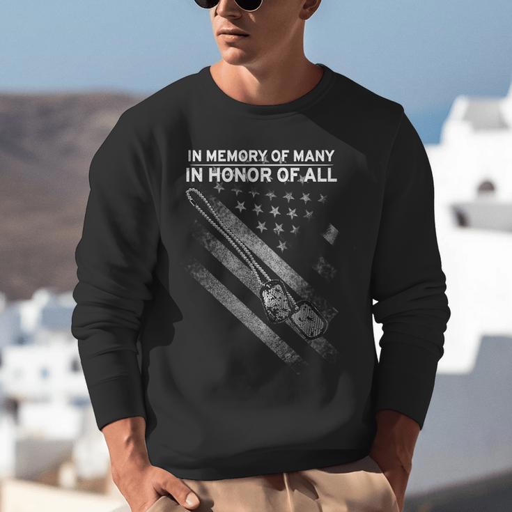 In Memory Of Many In Honor Of All Unisex Sweatshirt