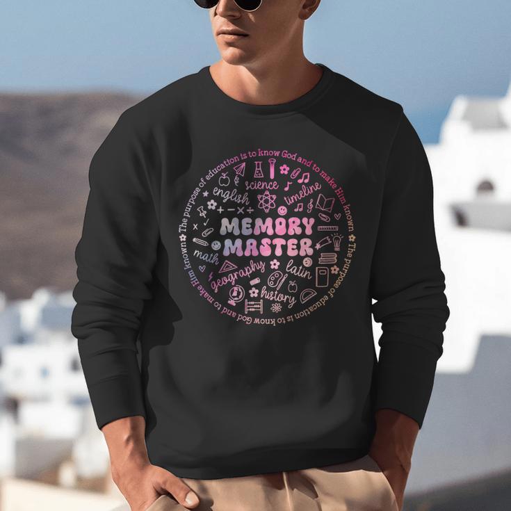 Memory Master Classical Conversation Homeschool Mom Unisex Sweatshirt Memory Master Classical Conversation Homeschool Mom Unisex Sweatshirt