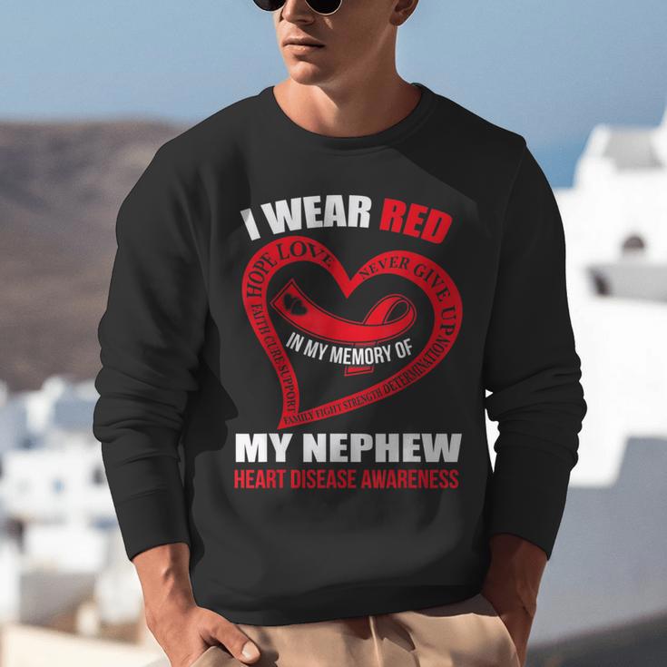 In My Memory Of My Nephew HEART DISEASE AWARENESS Unisex Sweatshirt In My Memory Of My Nephew HEART DISEASE AWARENESS Unisex Sweatshirt