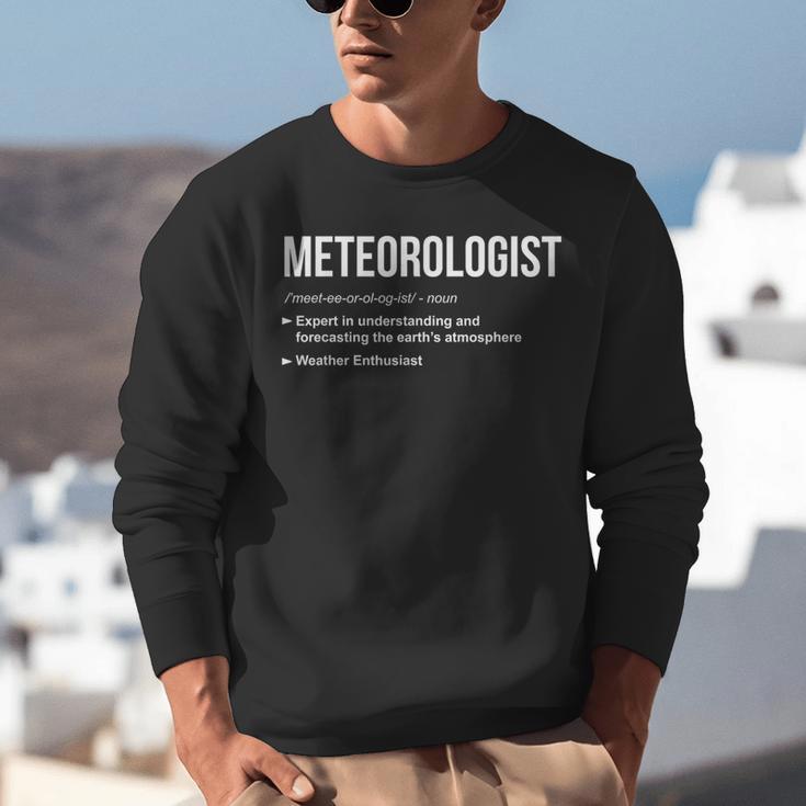 Meteorology Graduation Weather Expert Unisex Sweatshirt