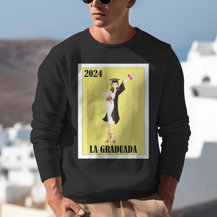 Mexican For Graduation La Graduada 2024 Unisex Sweatshirt