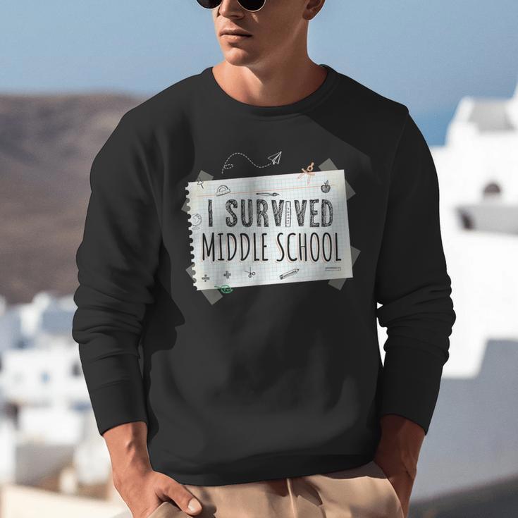 Middle School Graduation Shirts Graduate Grad Unisex Sweatshirt