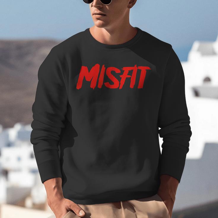 Misfit Outfit And Costume Introvert Apparel Unisex Sweatshirt Misfit Outfit And Costume Introvert Apparel Unisex Sweatshirt