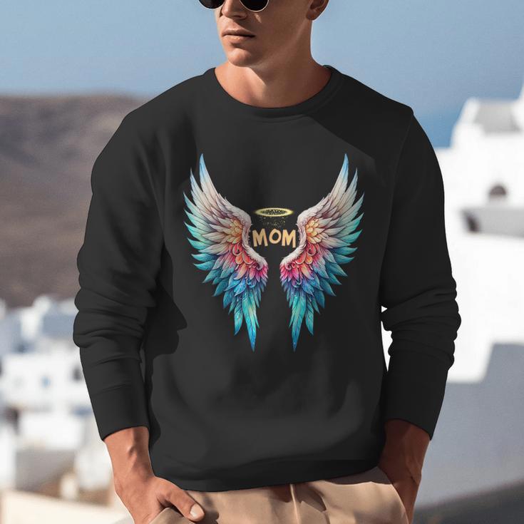 MOTHER HALO LOSS OF MOM LOVING MEMORY Unisex Sweatshirt MOTHER HALO LOSS OF MOM LOVING MEMORY Unisex Sweatshirt