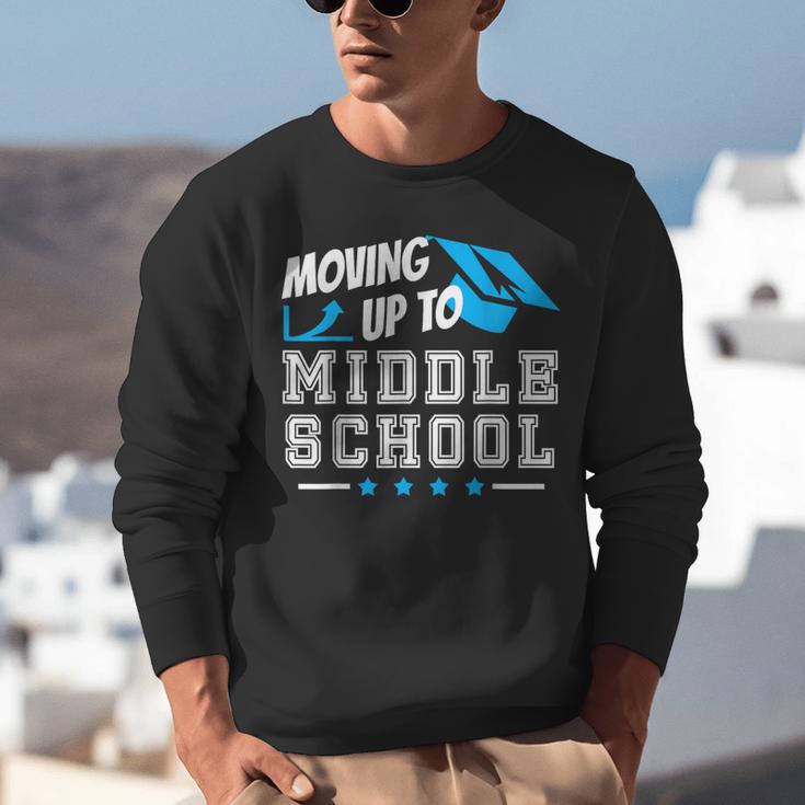 Moving Up To Middle School Graduation T-Shirt Unisex Sweatshirt