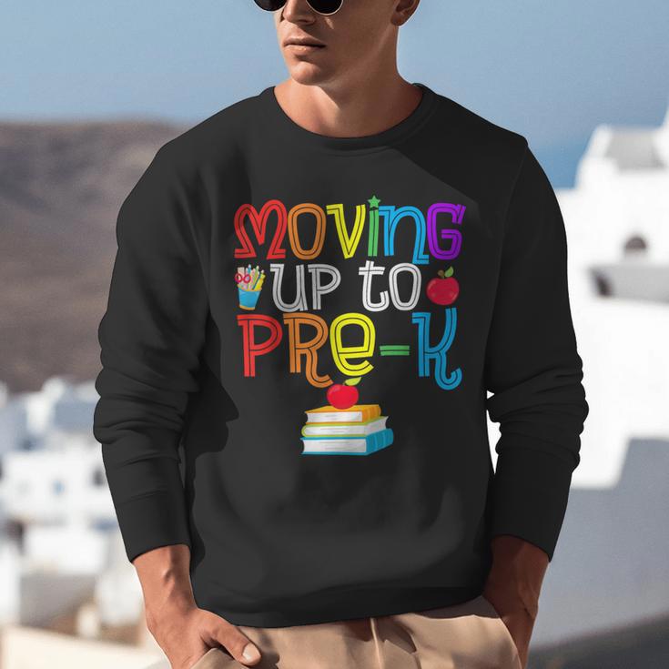 Moving Up To Pre-K Teacher Student Kid Graduation T-Shirt Unisex Sweatshirt