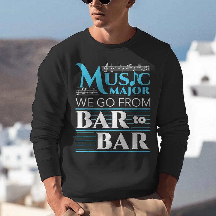 Music Major Student Pun Graduation Unisex Sweatshirt