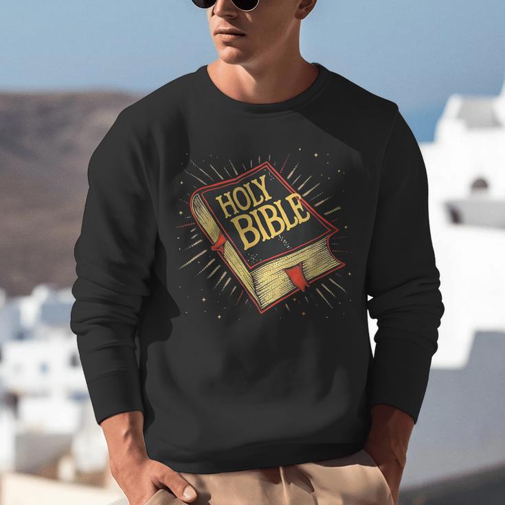 Nice Holy Book Costume For Bible Lovers Unisex Sweatshirt