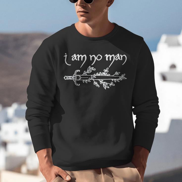 I Am No Man Reading Fandom Literature Book Lover Librarian Unisex Sweatshirt I Am No Man Reading Fandom Literature Book Lover Librarian Unisex Sweatshirt