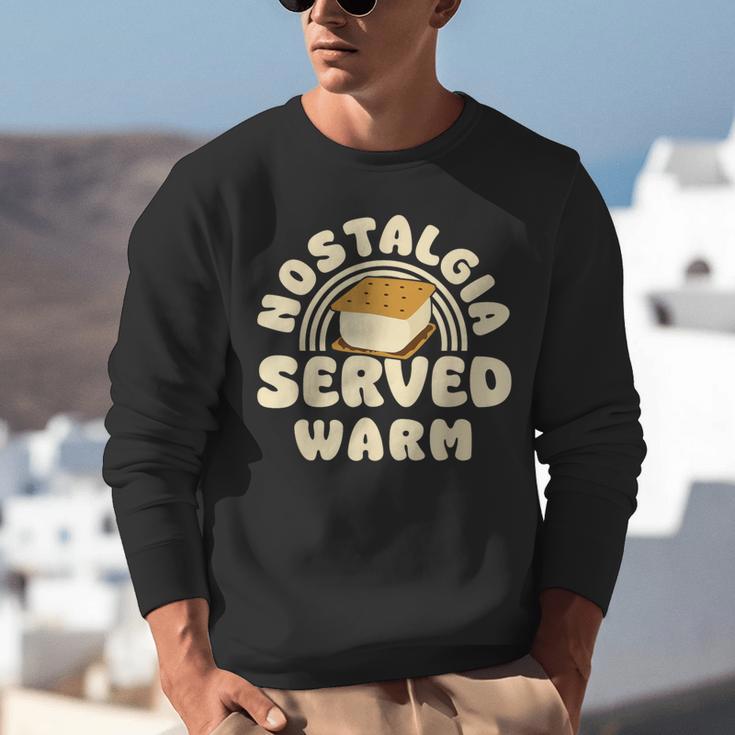 Nostalgia Served Warm Smore Unisex Sweatshirt Nostalgia Served Warm Smore Unisex Sweatshirt