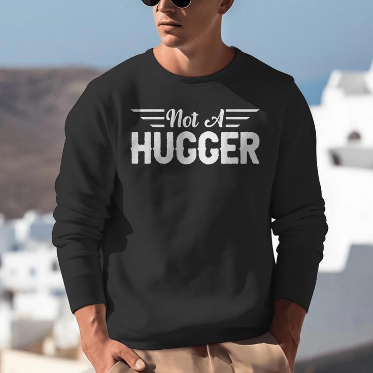 Not A Hugger I Introvert Unisex Sweatshirt