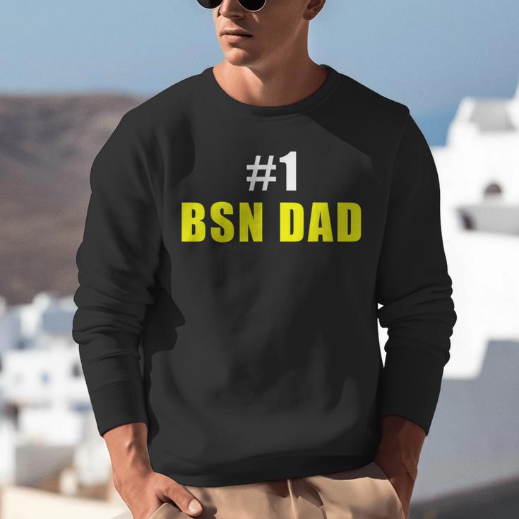 Nurse BSN Student Graduate Dad Nursing Graduation Unisex Sweatshirt