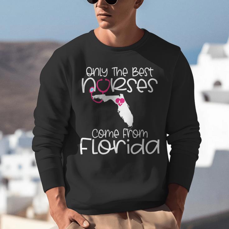 Nurse Florida RN CNA LPN Nursing Student Graduation Unisex Sweatshirt