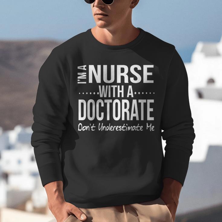 Nurse PhD Doctorate Graduation Doctor Nursing Practice Unisex Sweatshirt
