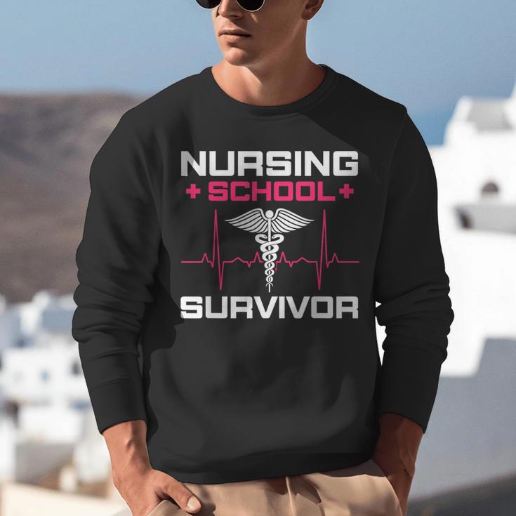 Nursing School Graduation Shirt Unisex Sweatshirt