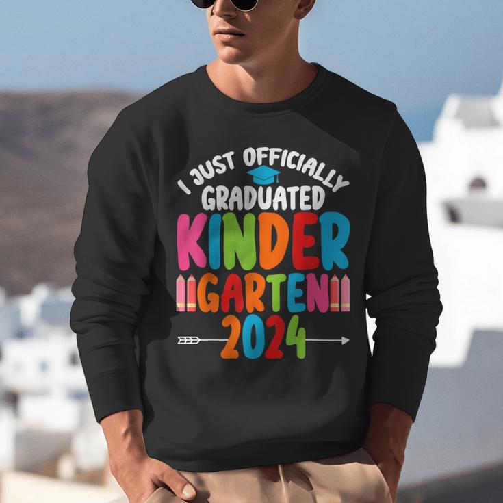 I Officially Graduated Kindergarten Graduation 2024 Unisex Sweatshirt
