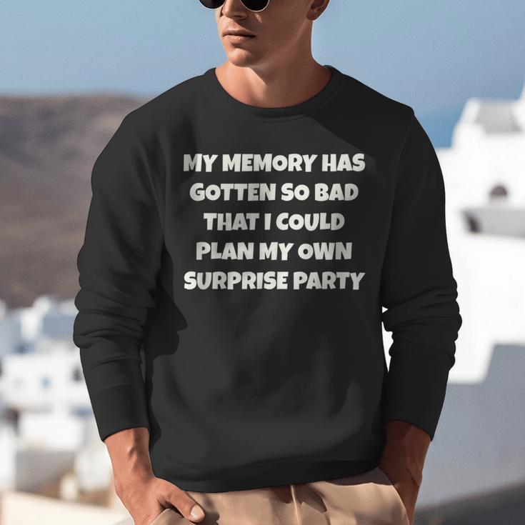 Old People's Senior's Memory Unisex Sweatshirt
