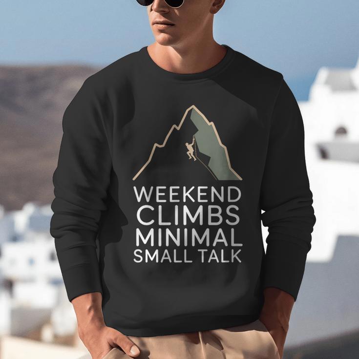 Outdoor Introvert Vibes Weekend Climber Unisex Sweatshirt Outdoor Introvert Vibes Weekend Climber Unisex Sweatshirt