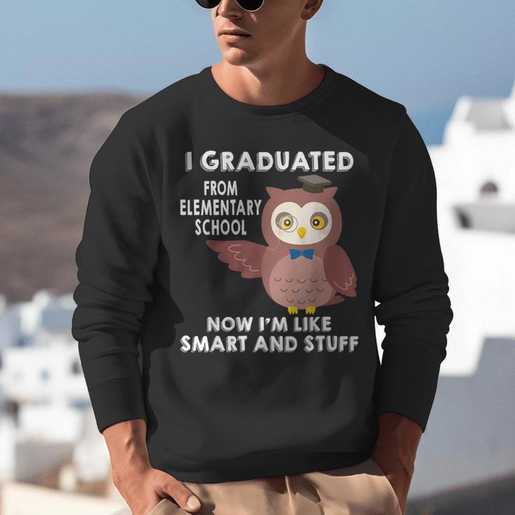 Owl Elementary Graduation Shirt-6th Grade Graduation Unisex Sweatshirt