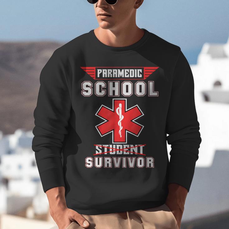 Paramedic School Graduation Shirt Survivor Unisex Sweatshirt