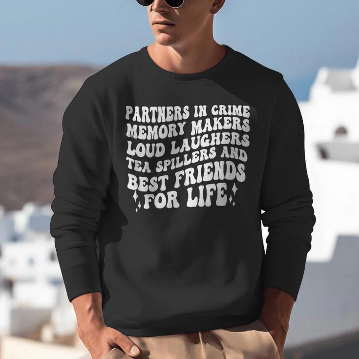 Partners In Crime Memory Makers Best Friend For Life Unisex Sweatshirt Partners In Crime Memory Makers Best Friend For Life Unisex Sweatshirt