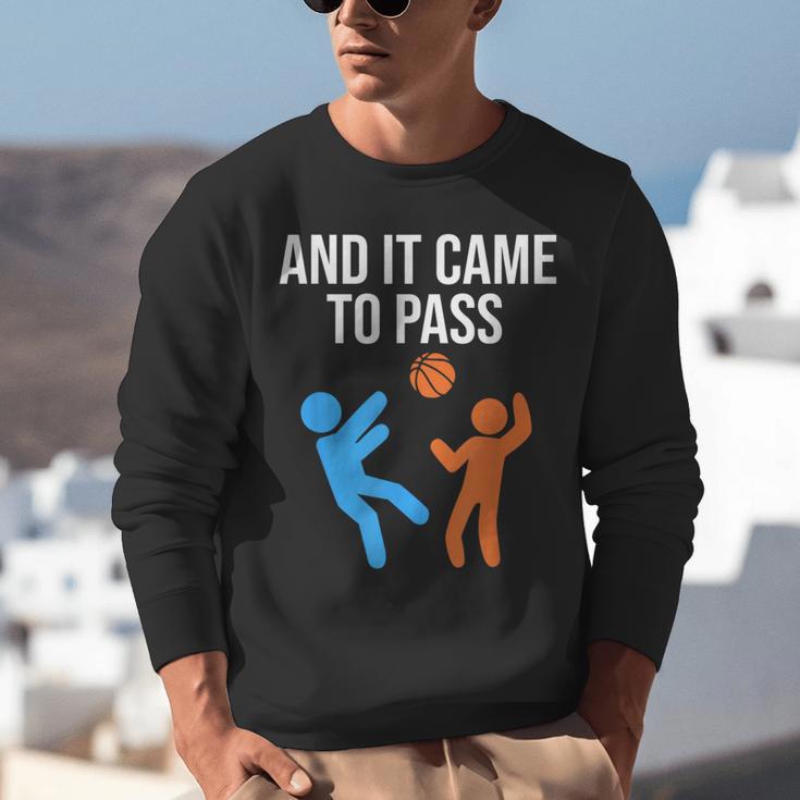 And It Came To Pass Book Of Mormon LDS Missionary Unisex Sweatshirt