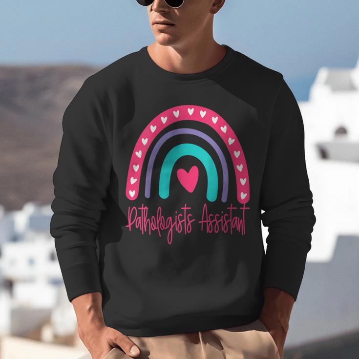 Pathologists' Assistant Graduation 2023 Boho Rainbow Unisex Sweatshirt