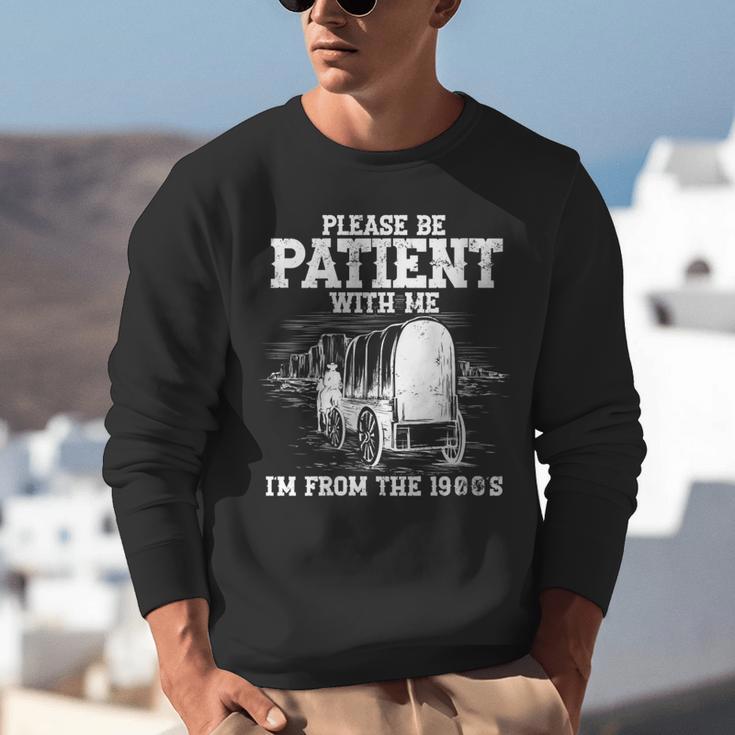 Patient With Me I'm From The 1900s Oregon Vintage Unisex Sweatshirt