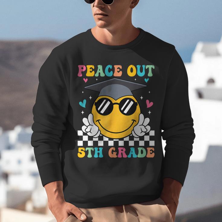Peace Out 5th Grade Graduation Last Day Of School Unisex Sweatshirt