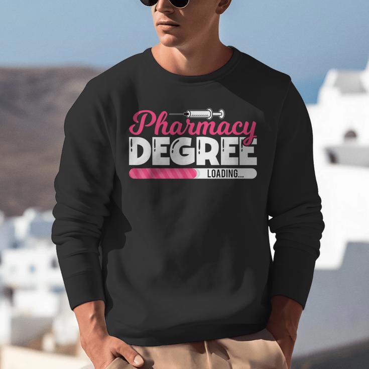Pharmacy Degree Loading Future Pharmacist Graduation Unisex Sweatshirt