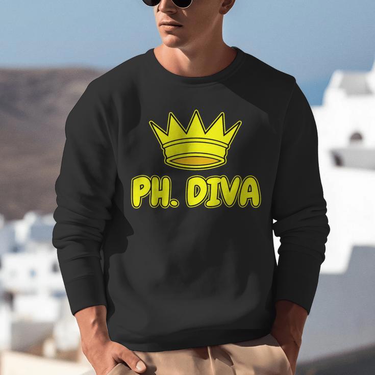 PhD Graduation Ph Diva t Shirt Phdiva Phd t Unisex Sweatshirt