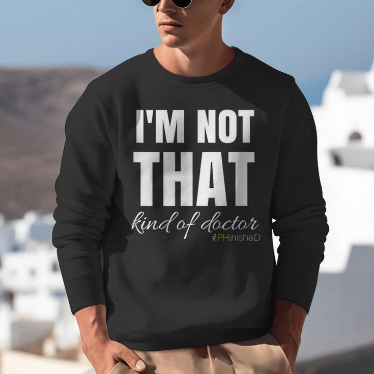 PhD Phinished 2018 PhD Graduation Tshirt Unisex Sweatshirt
