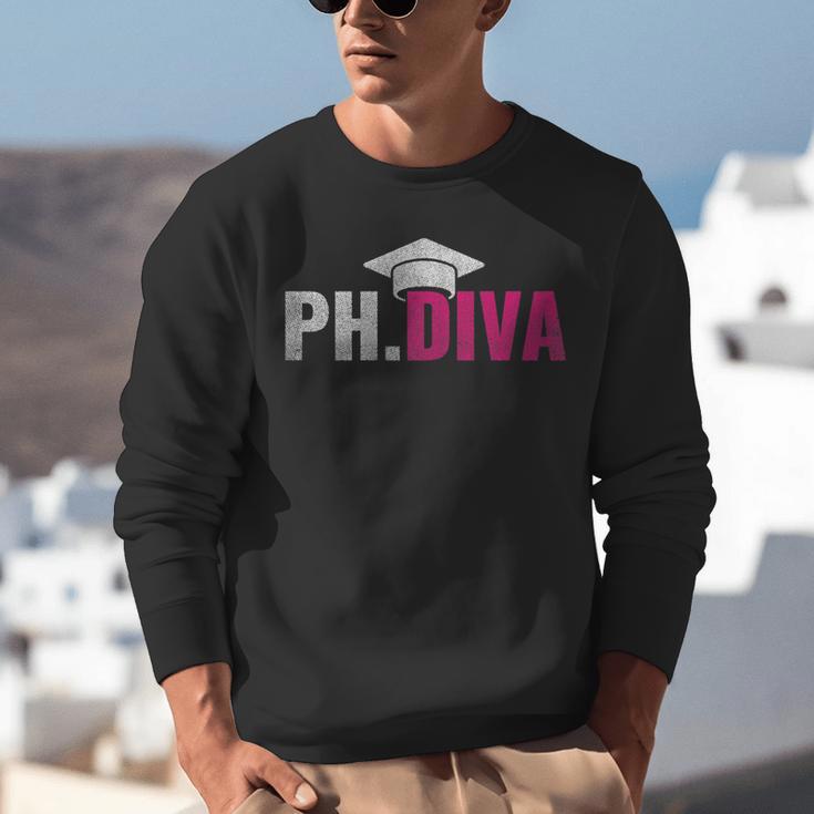 PhDiva PHD Student Graduation Degree Med Law School Unisex Sweatshirt