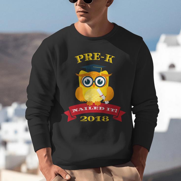 Pre-K Graduation 2018 Cute Owl Unisex Sweatshirt