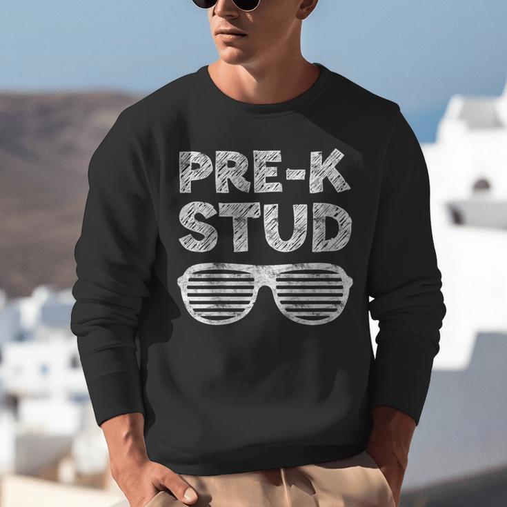 Pre-K Stud Shirt Boy Girl PreK Back To School Graduation Unisex Sweatshirt