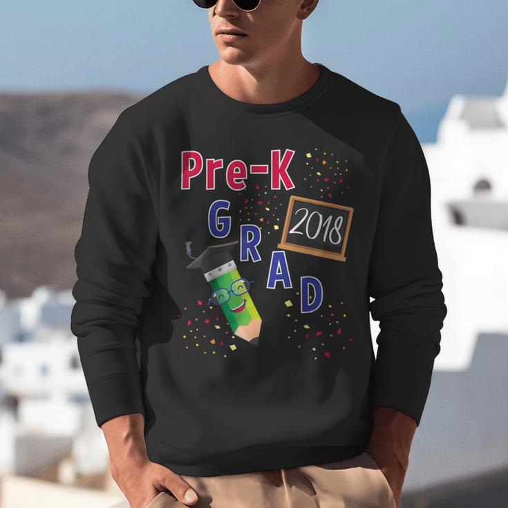 Pre Kindergarten Graduation 2018 Fun Graduate Shirt For Kids Unisex Sweatshirt