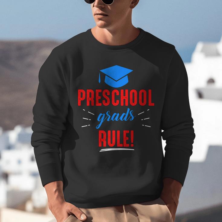 Preschooler Graduation Grad Cap Preschool Grads Rule Unisex Sweatshirt