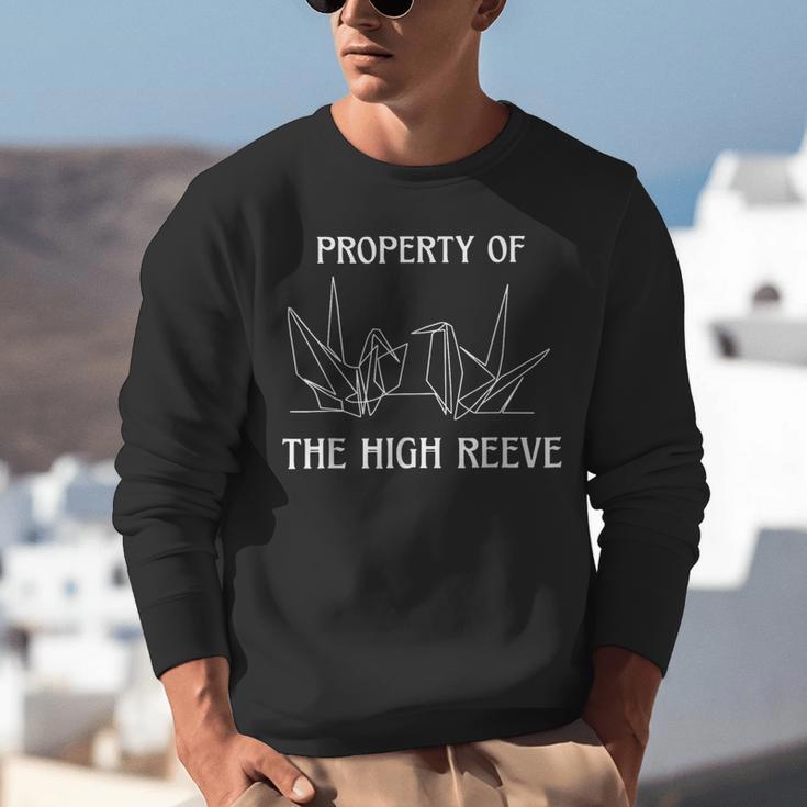 Property Of The High Reeve Bookish Manacled Dark Romance Unisex Sweatshirt Property Of The High Reeve Bookish Manacled Dark Romance Unisex Sweatshirt