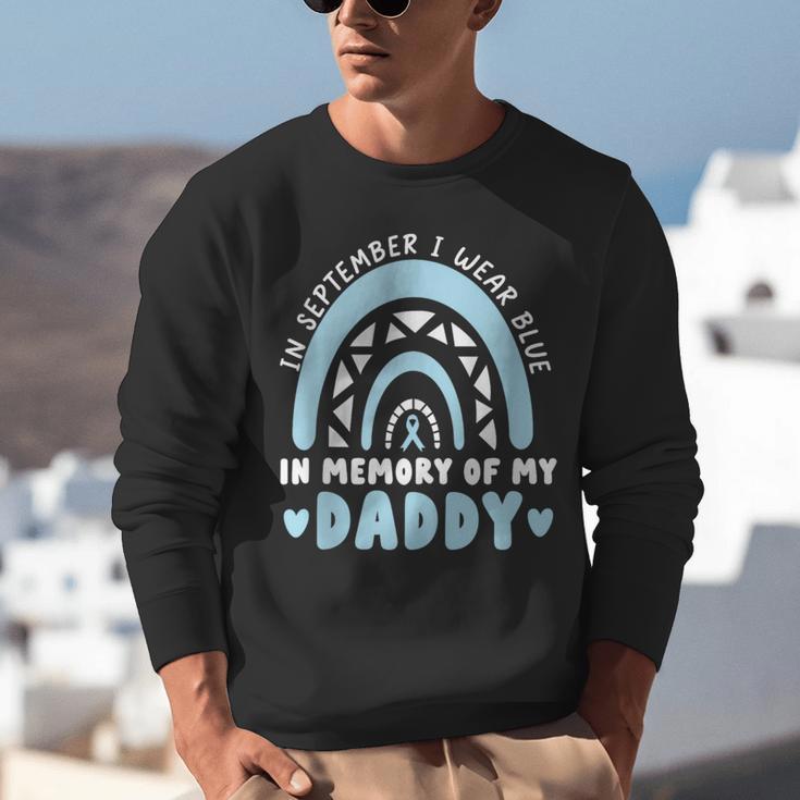 Prostate Cancer In Memory Of My Daddy Prostate Cancer Unisex Sweatshirt