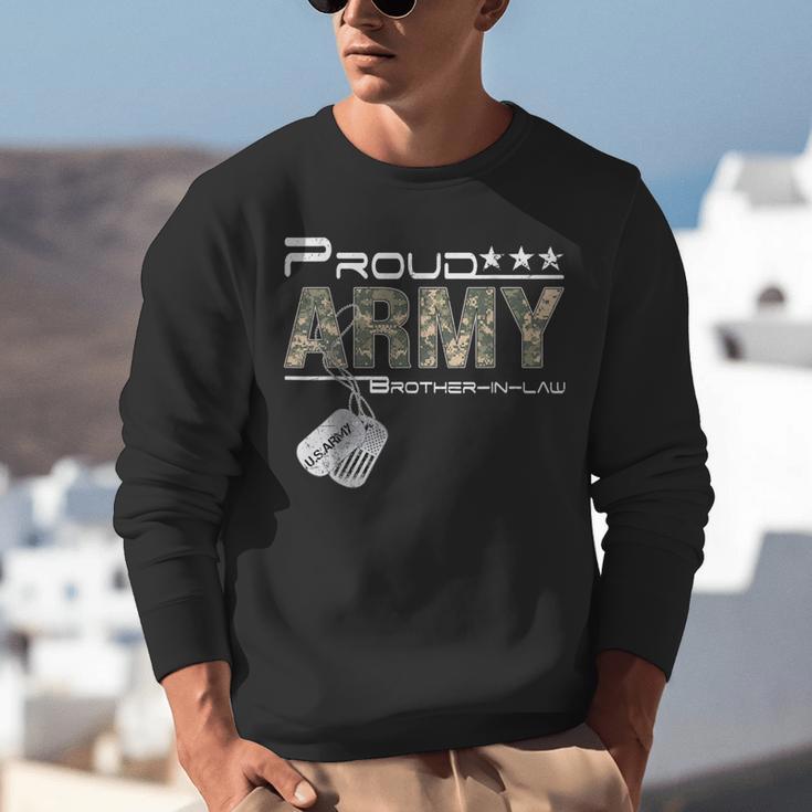 Proud Army Brother-In-Law US Army Graduation Brother-In-Law Unisex Sweatshirt